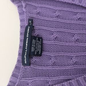 Ralph Lauren Women's Purple Sweater